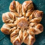 Cinnamon Star Bread Recipe for Christmas.