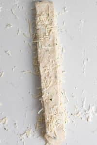 Layered Parmesan Bread Dough