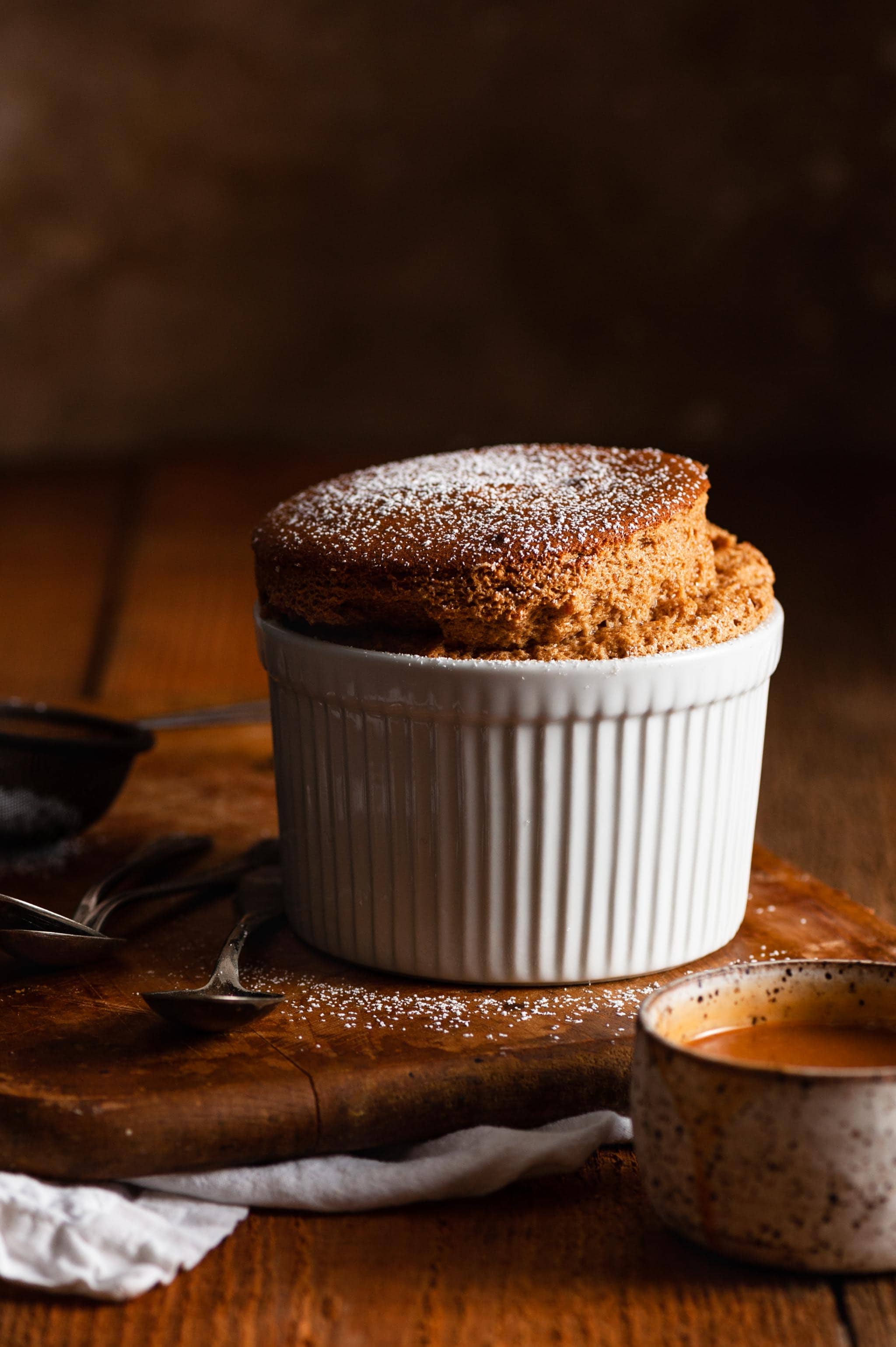 Gingerbread Soufflé with Butterscotch Sauce Two Cups Flour