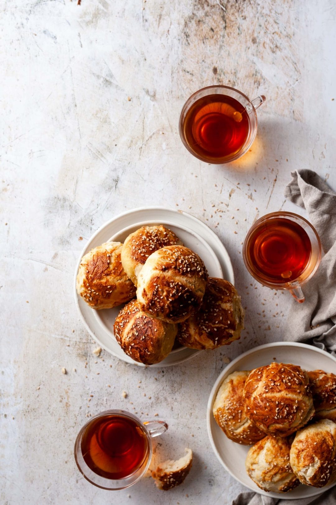Easy Pretzel Rolls Two Cups Flour Easy pretzel rolls two cups flour
