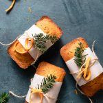Holiday Cakes made with orange, ginger, and honey.