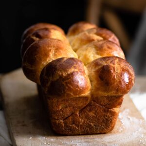 Homemade Brioche Bread Loaf