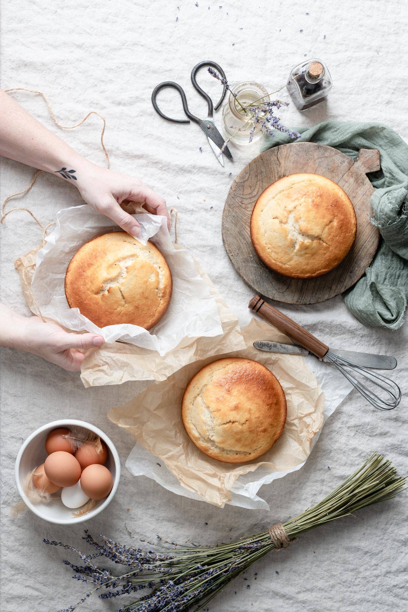 Homemade Vanilla Cake Recipe from scratch.