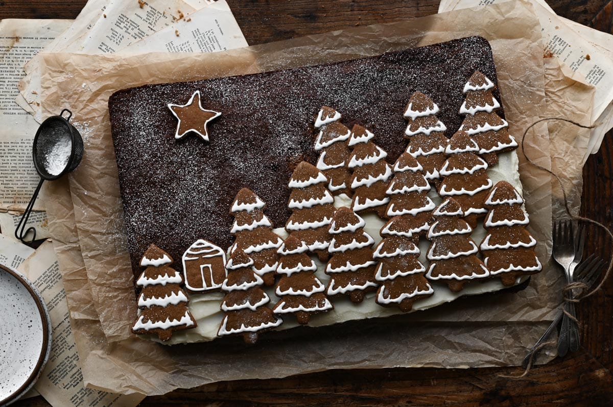 Gingerbread Cake - Two Cups Flour