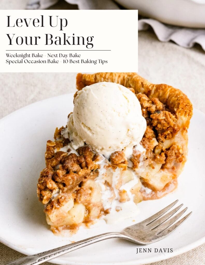 Cover of the Level Up Your Baking eBook.
